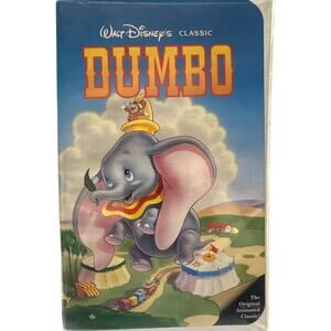 Walt Diss ey Classic VHS Movie, Dumbo. 1999 Black Diamond, Rare 63 Minutes #024